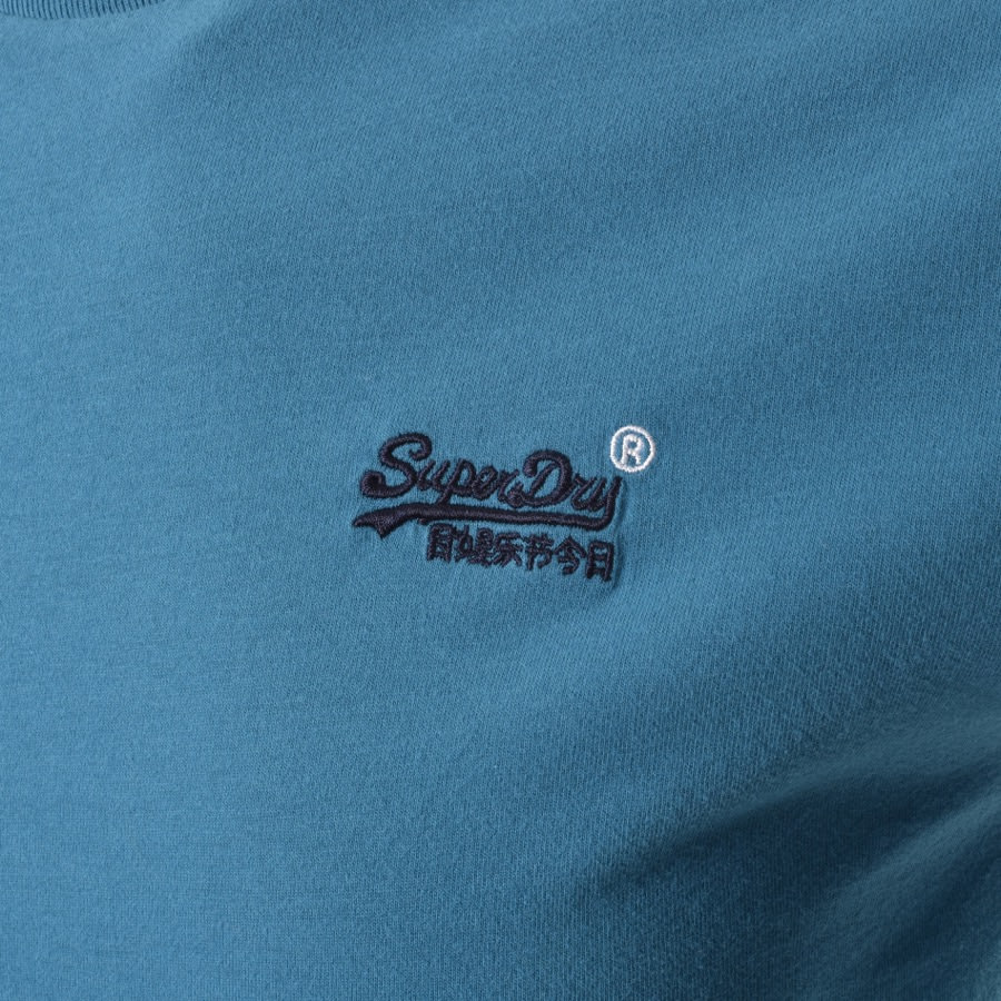 Alternative Image for ProductSuperdry Short Sleeved T Shirt Blue3